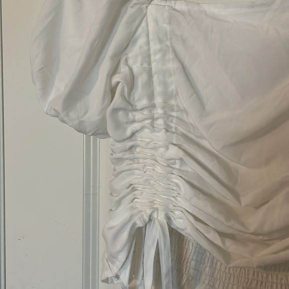 White Crop Top - Picture 2 of 2